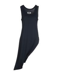 MM6 by Maison Martin Margiela Blue Tank Top