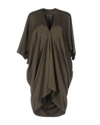 Rick Owens Green Kaftan