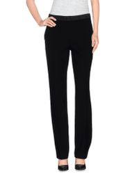 Boutique Moschino | Black Casual Pants | Lyst