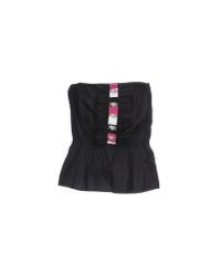 Blugirl Blumarine - Black Tube Top - Lyst