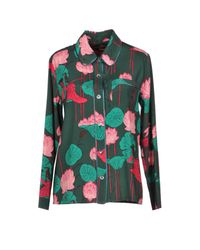 Laura Urbinati Green Shirt