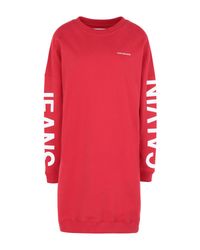 Vestito corto di Calvin Klein in Red