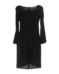 Camicettasnob - Black Short Dress - Lyst
