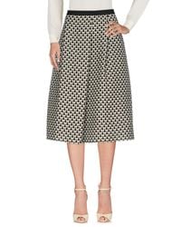 Weekend by Maxmara Black 3/4 Length Skirt