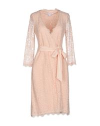 Diane von Furstenberg Pink Kurzes Kleid