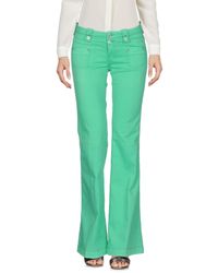 Pepe Jeans Green Casual Trouser