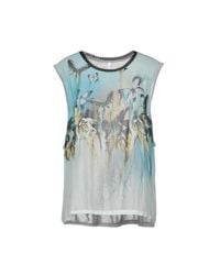 Faith Connexion Blue Top