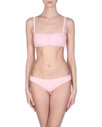 Solid & Striped Pink Bikini