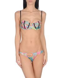 Pistol Panties Blue Bikini