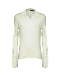 Domenico Tagliente Green Sweater for men