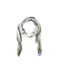 813 Ottotredici White Scarf