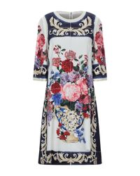 Dolce & Gabbana White Short Dress