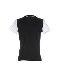 Paolo Pecora Black T-shirt for men