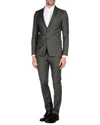 Mauro Grifoni Gray Suit for men