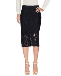Essentiel Antwerp Black 3/4 Length Skirt