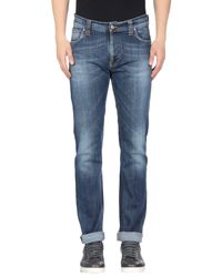 Nudie Jeans Blue Denim Pants for men