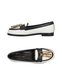 Sergio Rossi White Loafer