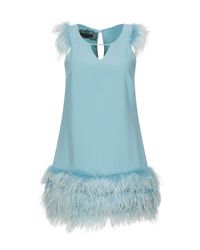 Patrizia Pepe Blue Short Dress