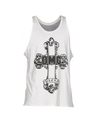 Philipp Plein White Vest for men