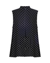 Zimmermann | Black Dot Stranded Collared Tank | Lyst