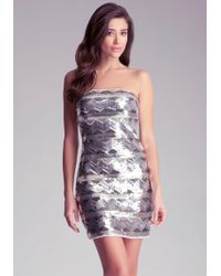 Bebe Sequin Dress
