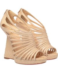 louboutin shoes - christian-louboutin-disqueen-strappy-python-wedges-product-1-6848508-961733719.jpeg