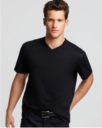 Michael Kors Short Sleeve V-Neck Tee
