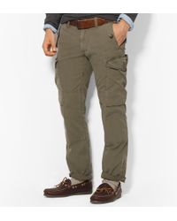Ralph Lauren Ripstop Uniform Cargo Pant in Khaki for Men (boulder khaki ...