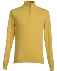 Diesel Place Jacquard Turtleneck in Yellow for Men (standard yellow) | Lyst