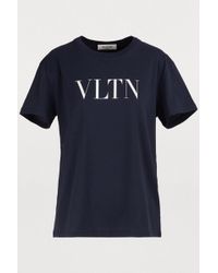 Valentino - Woman - Blue - T-shirt