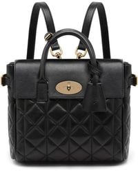 Cara Delevingne Bags Mulberry X On Lyst Mulberry Cara Delevingne Mini Convertible Quilted Leather Satchel Lyst
