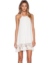 Le Salty Label Laylah Open Back Dress In White | ARCHFASHION