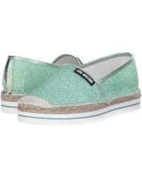LOVE Moschino Sparkle Slip-On Mint Women LOVE Moschino Sparkle Slip-On Mint Women