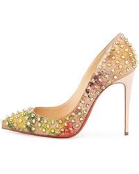 christian louboutin mens white sneakers - Christian louboutin Milla Metallic Strappy Red Sole Bootie in Gold ...
