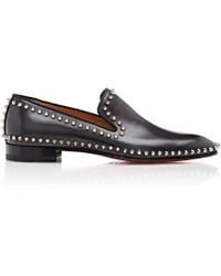 Artesur » christian louboutin dandelion flat Black Python