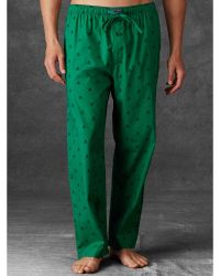 Polo Ralph Lauren Flannel Lounge Pants in Green for Men (gordon plaid ...
