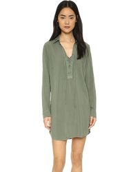 Splendid Lace Up Tunic Dress | SHOPBOP