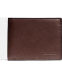 coach wallets blu