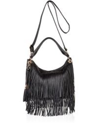 River Island Black Fringe Bucket Handbag In Lyst River Island Black Fringe Bucket Handbag Lyst