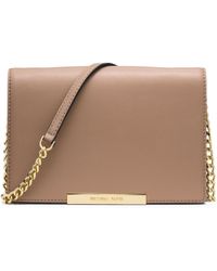 Michael Kors | Lana Leather Envelope Clutch | Lyst