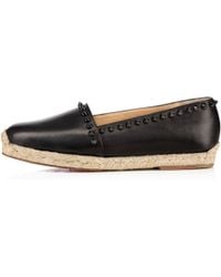 Christian louboutin \u0026#39;miss Mix\u0026#39; Mesh Ballet Flat in Black (BLACK ...