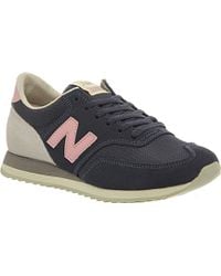 new balance 620 trainers navy blue pink exclusive new balance 620 trainers navy blue pink exclusive