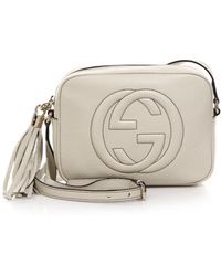 gucci disco bag white