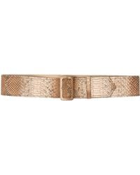 Prada Silk Belt in Beige | Lyst  