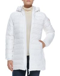 Canada Goose Camp Hooded lila Canada Goose Camp Hooded lila