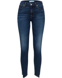 7 For All Mankind Jeans ́ ANKLE SKINNY ́ - Blau
