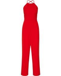 Missguided Overall ́ STRAPPY BACK ́ - Rot