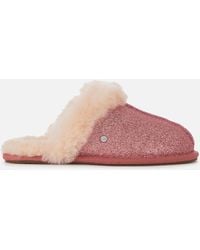 ugg pink sparkle slippers