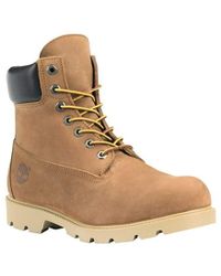 timberland basic contrast collar boot