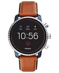 men grey explorist hr smartwatch ftw4012